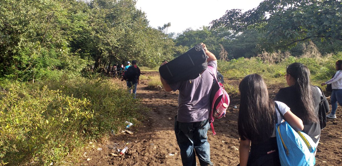 En los últimos días se ha intensificado el éxodo de nicaragüenses hacia Costa Rica, según ANPDH en ese país. LA PRENSA/ CORTESÍA/ HÉCTOR ROSALES