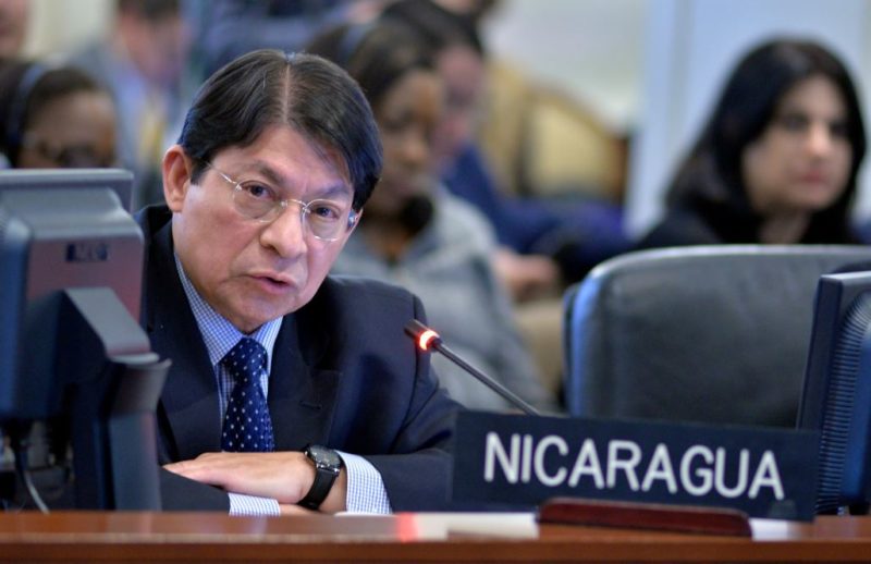 Cuatro datos falsos que dijo el canciller Denis Moncada en el Consejo Permanente de la OEA