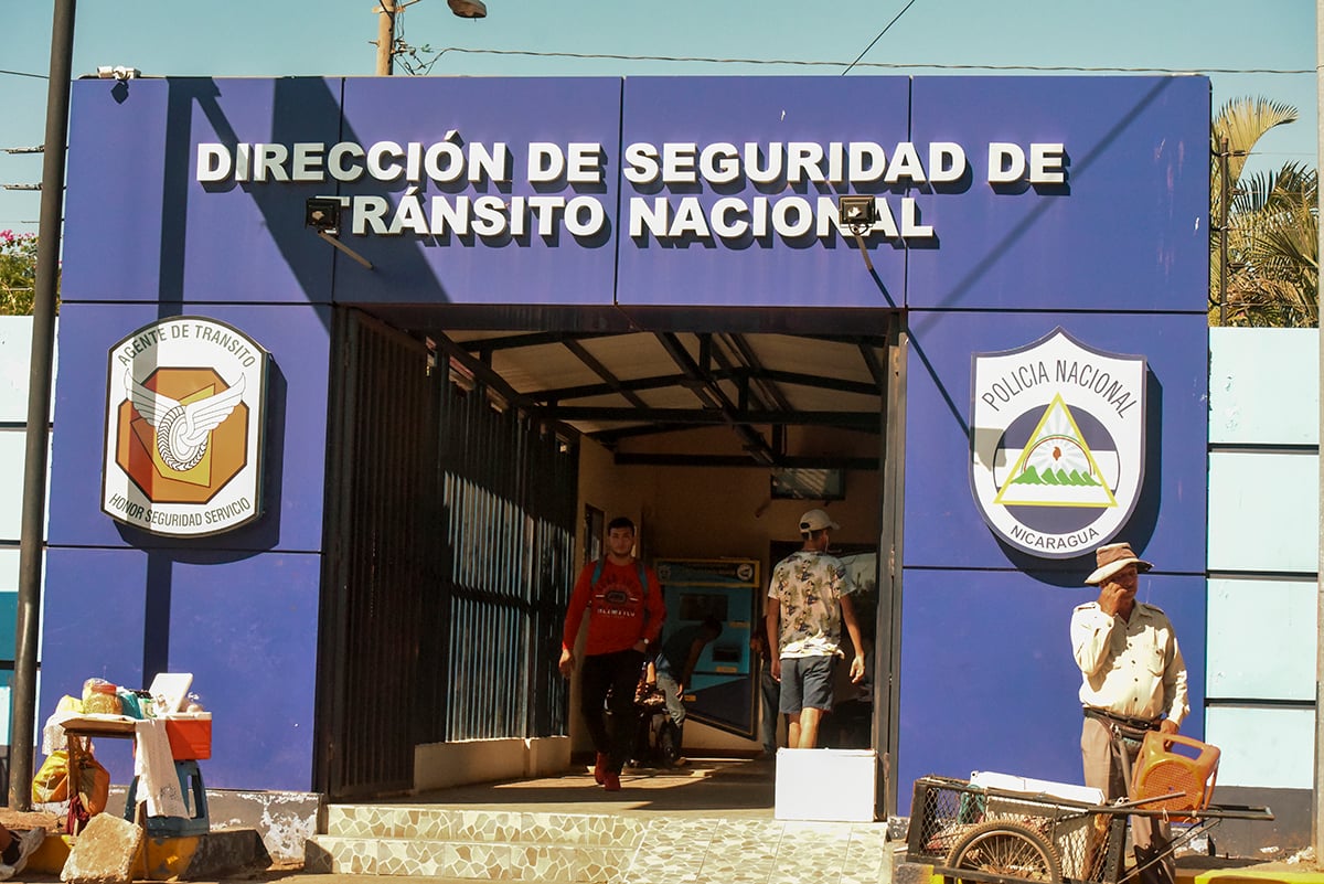 Fachada de la Dirección de Tránsito Nacional. LAPRENSA/R.FONSECA