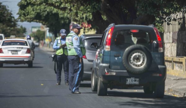 Multas de tránsito, límite de velocidad en Nicaragua
