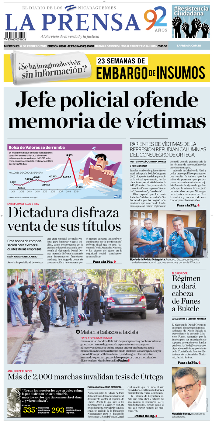 Portada impresa 06-02-2019