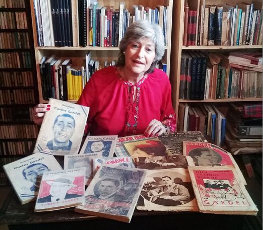 Carlos Gardel nunca pisó la cárcel y es víctima de la calumnias, sostiene Ana Turón