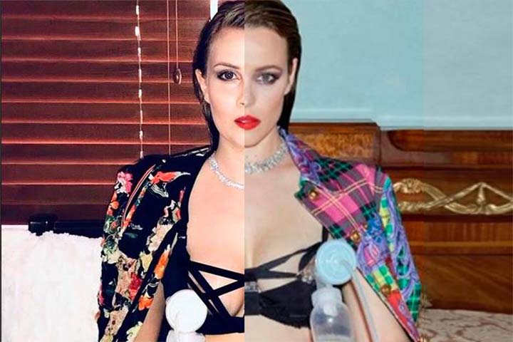La nicaragüense Lauren Lawson recrea la foto viral de Rachel McAdams reivindicando la lactancia materna