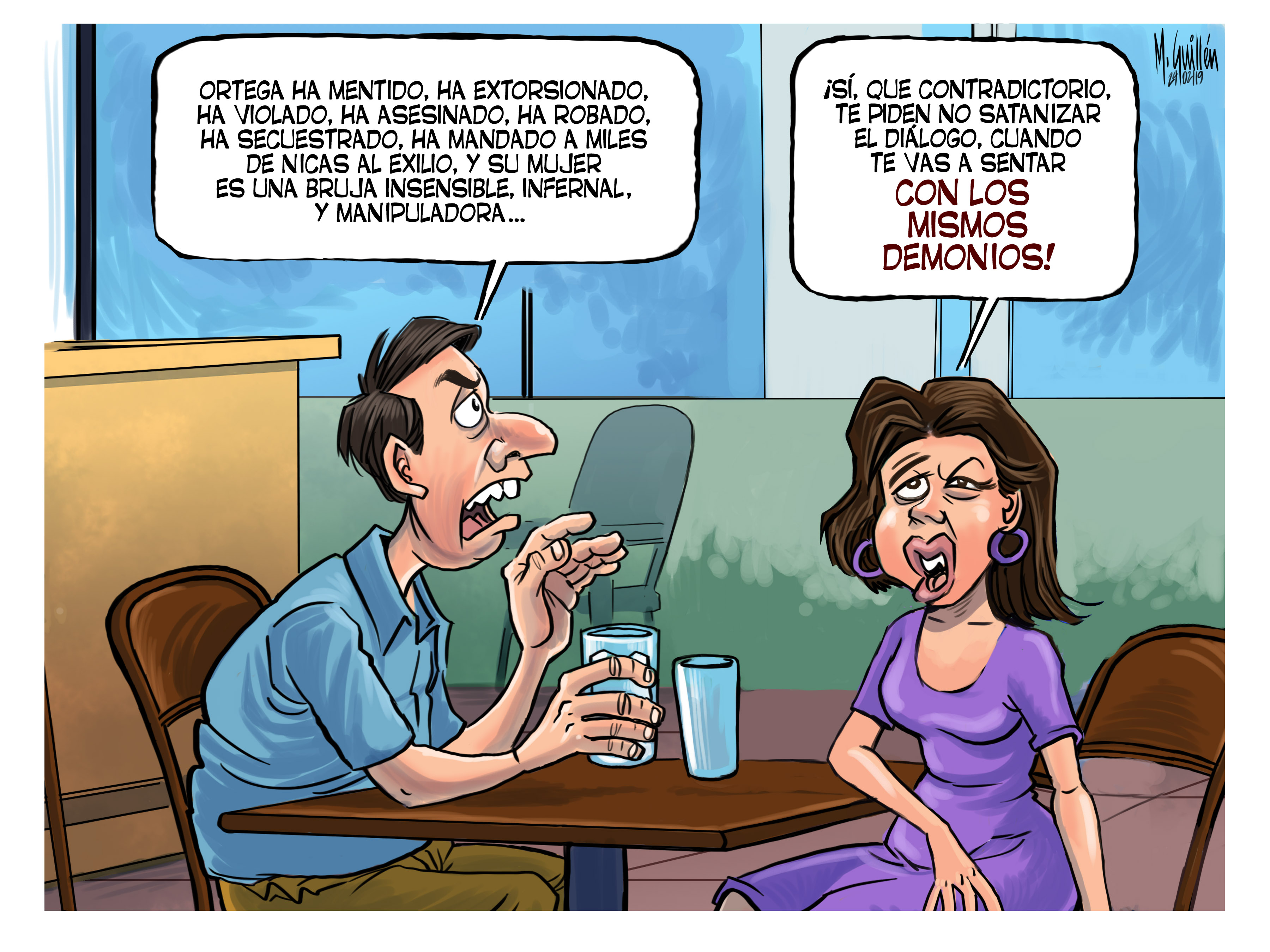 Caricatura 25-2-2019