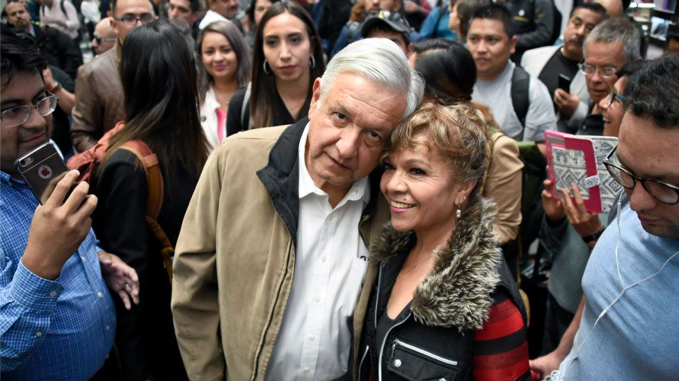 Andrés Manuel López Obrador es el presidente con mayor respaldo en la historia de México. AFP