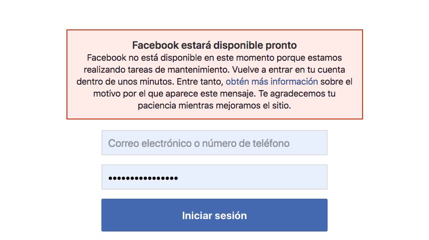 Facebook e Instagram se «caen» parcialmente en varios países
