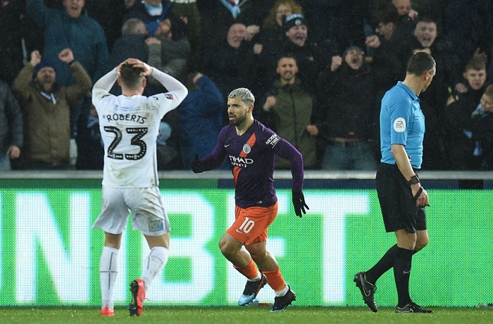 Manchester City remonta al Swansea en Copa de Inglaterra
