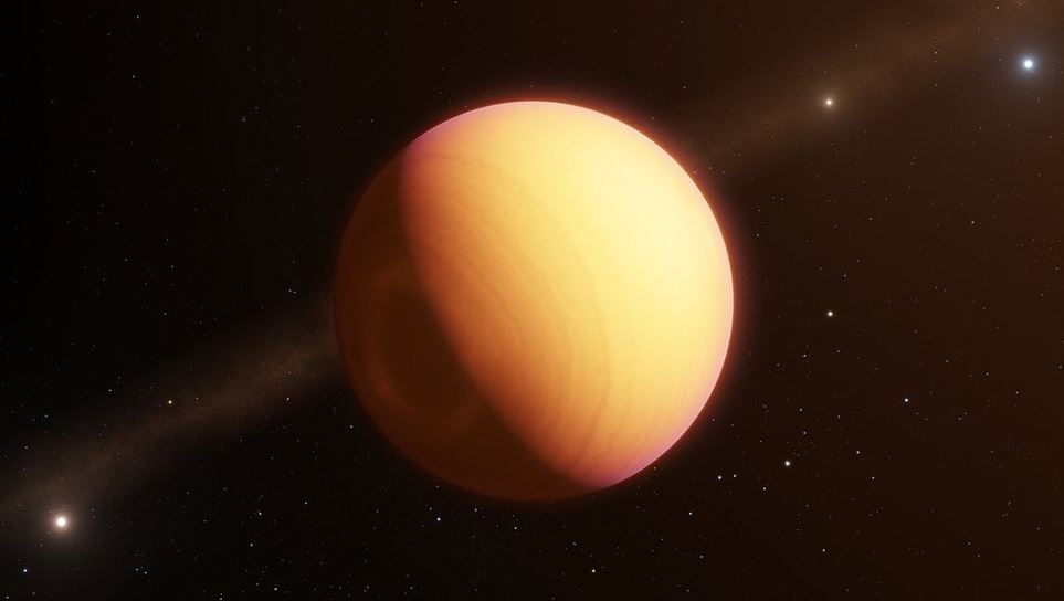 Revelan detalles sin precedentes de un exoplaneta a 129 años luz de la Tierra