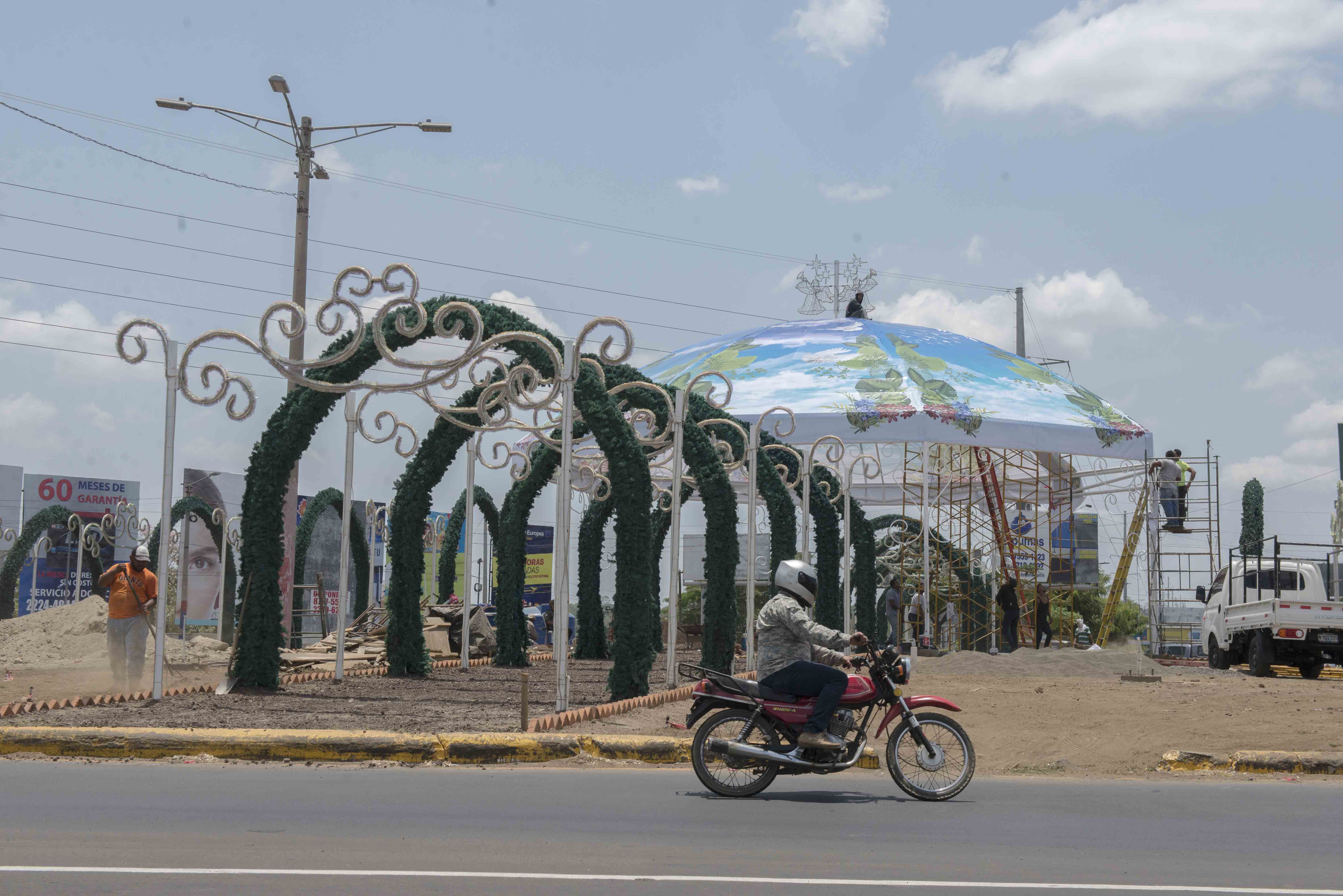 Rotonda Jean Paul Genie, protestas, Nicaragua