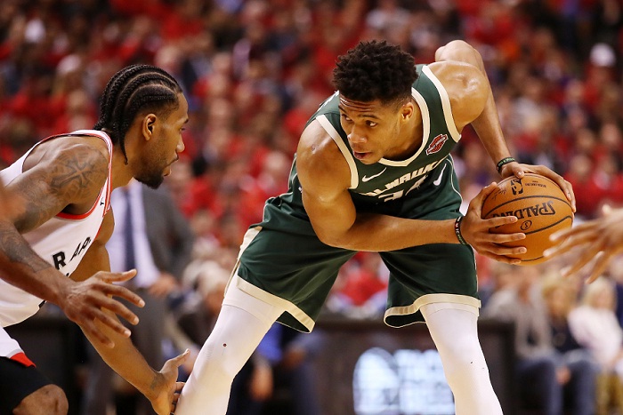 Giannis Antetokounmpo superó los 500 puntos en la elección al Mejor Equipo de la NBA. LA PRENSA/AFP