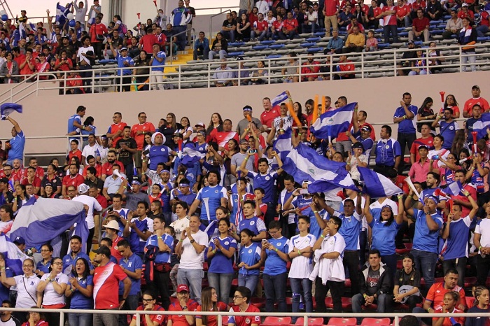 Aficionados nicaragüenses y costarricenses, Fenifut