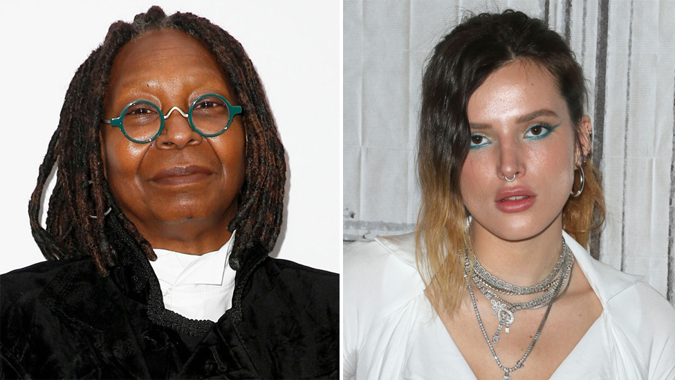 El choque entre Whoopi Goldberg y Bella Thorne tras la decisión de la joven actriz de publicar fotos íntimas por las que estaba siendo extorsionada