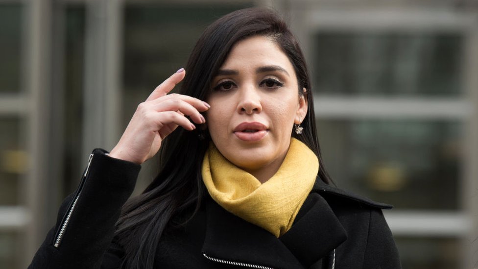 Emma Coronel, la esposa de Joaquín «El Chapo» Guzmán que acompañó al capo durante su juicio en Nueva York