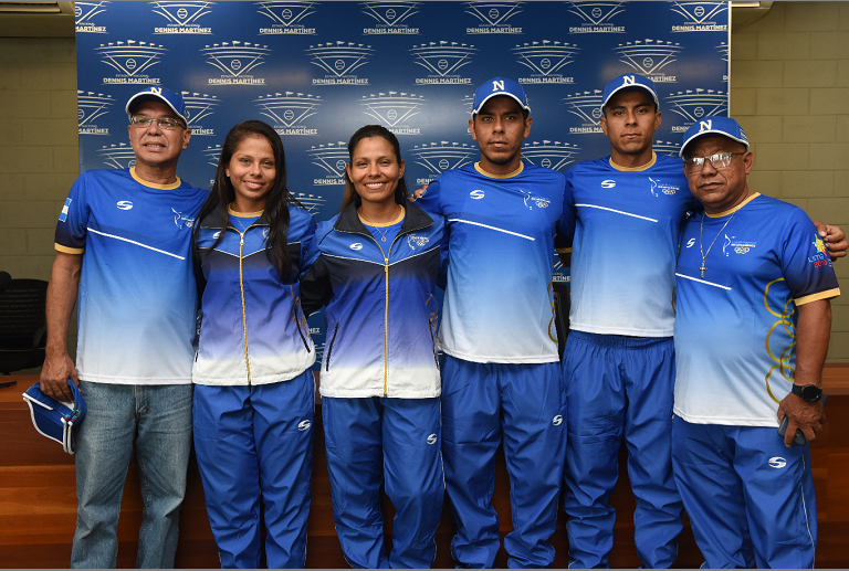 El equipo de remo nicaragüense ya se presentó en los Juegos Panamericanos de Lima 2019. LA PRENSA/ROBERTO FONSECA