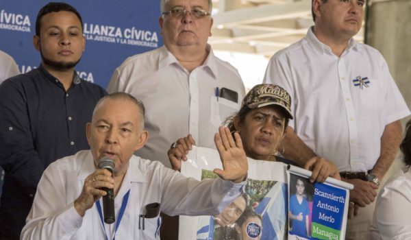 España, Estados Unidos, Nicaragua, represión, diálogi