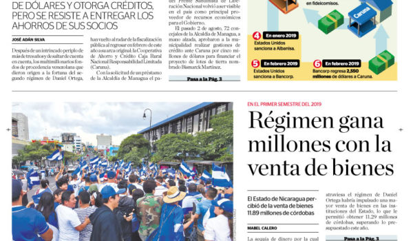 Portada impresa 12-8-2019