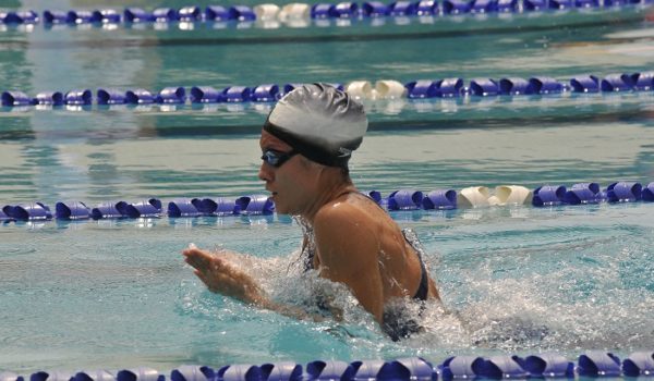 María Gabriela Hernández actuó este miércoles en la natación de los Juegos Panamericanos de Lima 2019. LA PRENSA/ARCHIVO