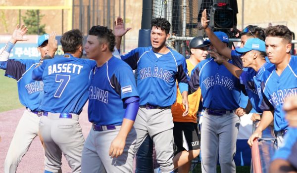 Yeffry Montiel se viste de héroe y Nicaragua vence a Australia en su debut en el Mundial de Beisbol Sub 18