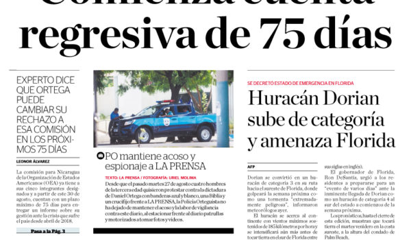 Portada impresa 31-08-2019