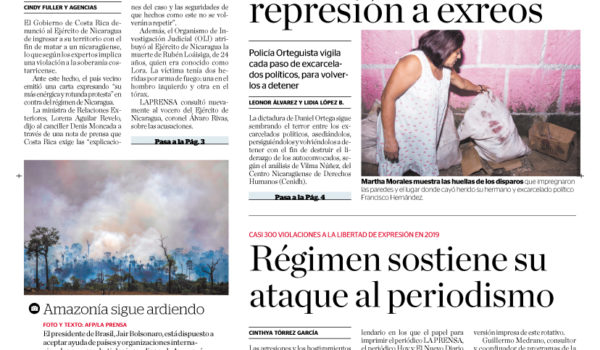 Portada impresa 28-08-2019