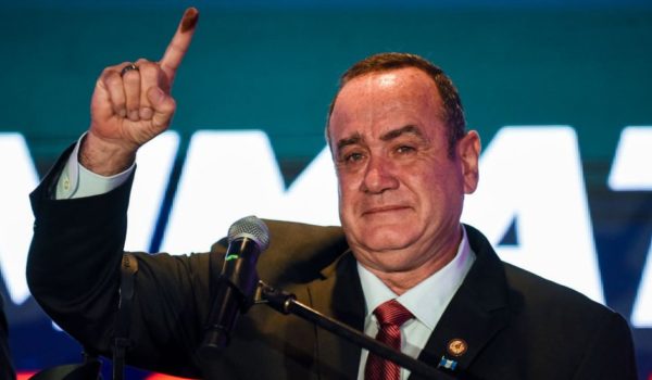 Giammattei es el presidente electo de Guatemala. Getty