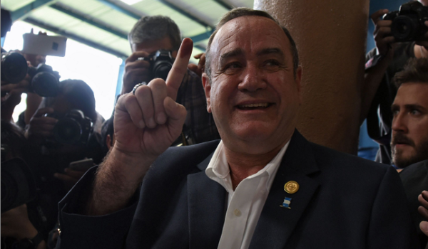 Alejandro Giammattei, Guatemala, OEA, Alianza Cívica, Nicaragua