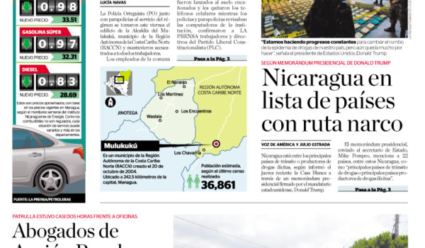 Portada impresa 10-08-2019