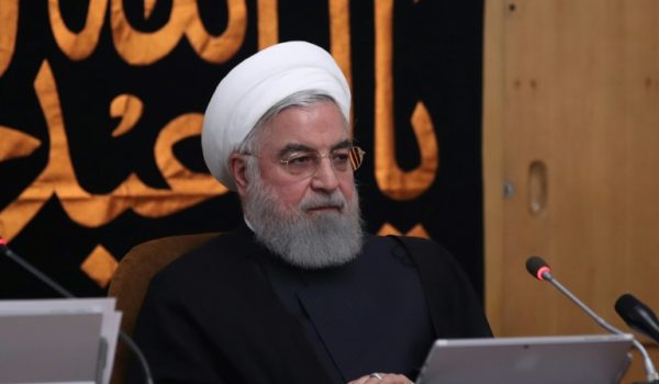 El presidente iraní dice que el «belicismo» de Estados Unidos fracasará