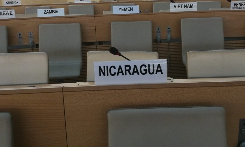 Represión en Nicaragua