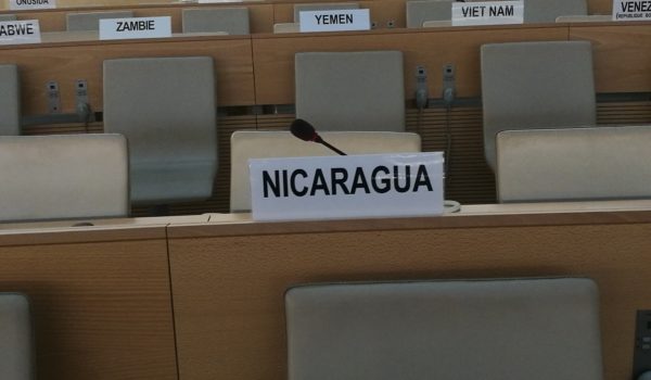 Represión en Nicaragua