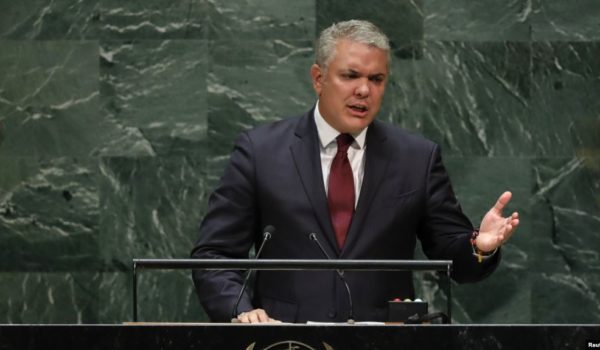 Ivan Duque, Colombia