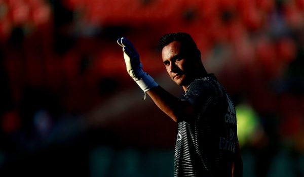 Keylor Navas fichó con el París Saint-Germain este lunes, después de cinco años con el Real Madrid y tres títulos de Champions League. LA PRENSA/AFP / Benjamin CREMEL