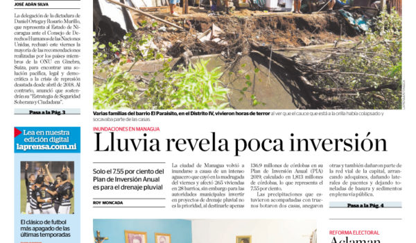 Portada impresa 21-09-2019