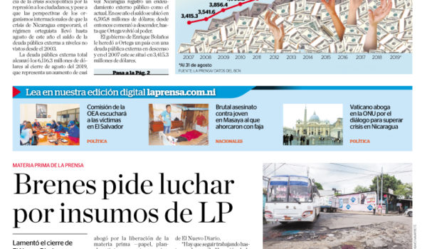 Portada impresa 30-09-2019