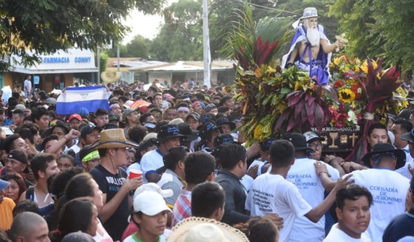 La bajada de San Jerónimo en Masaya, en imágenes
