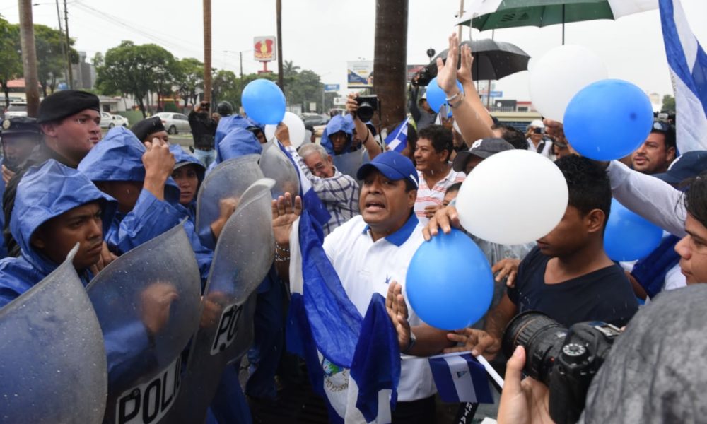 UNAB. represión, detenidos, Félix Maradiaga, Policía Orteguista, asedio, paramilitares