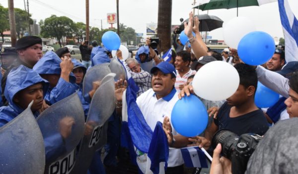 UNAB. represión, detenidos, Félix Maradiaga, Policía Orteguista, asedio, paramilitares