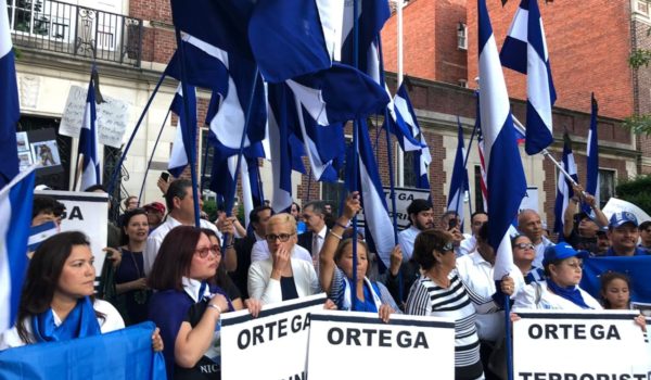marcha, nicaragüenses, exilio, EE.UU., Alianza Cívica, UNAB oposición, comisión de alto nivel