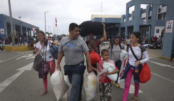 migrantes, venezolanos, Perú