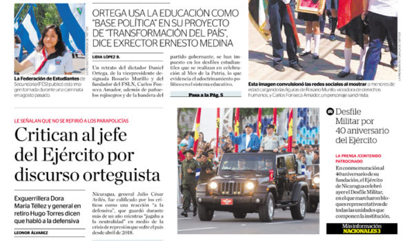 Portada impresa