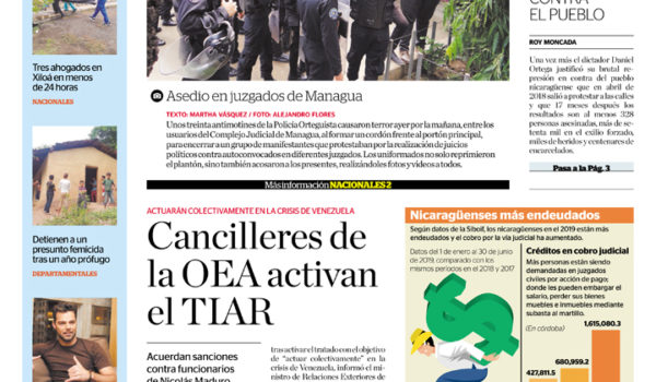 Portada impresa 24-09-2019