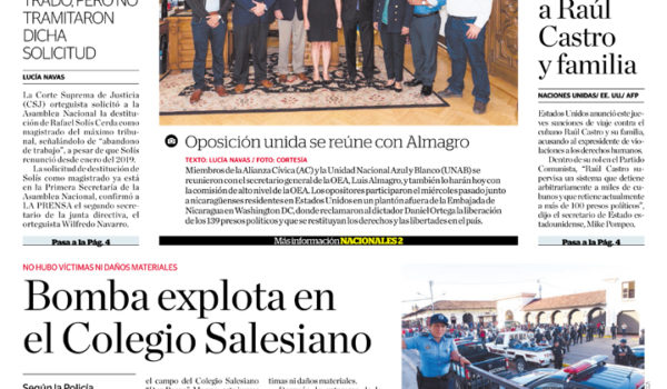 Portada impresa 27-09-2019