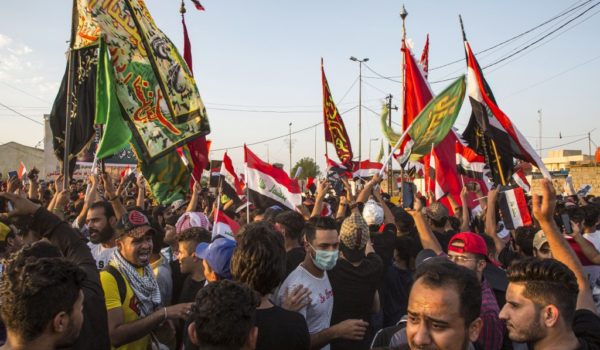 iRAK, protestas