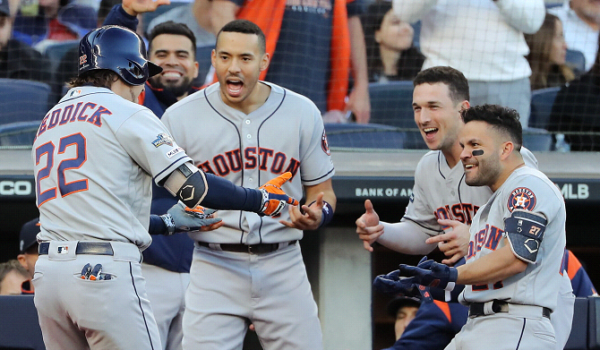 Astros lucen imparables y son favoritos en Serie Mundial