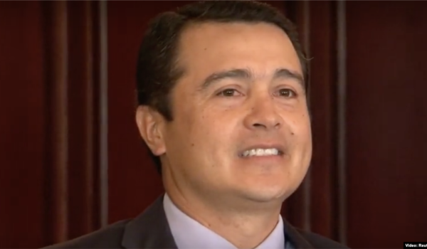 Tony Hernández, Honduras
