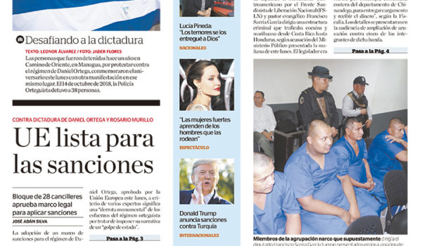 Portada impresa 15-10-2019