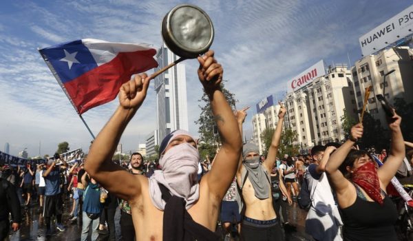 protestas, Chile