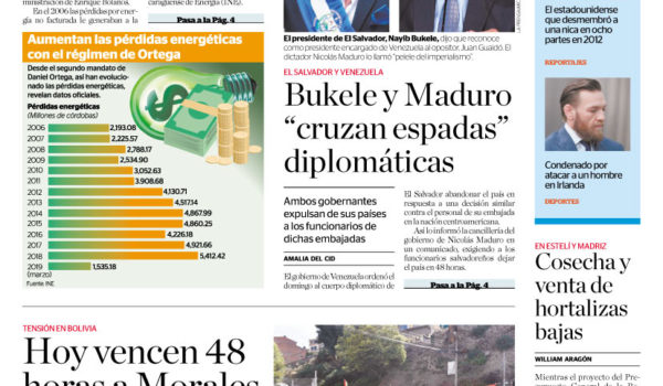 Portada impresa 4-11-2019