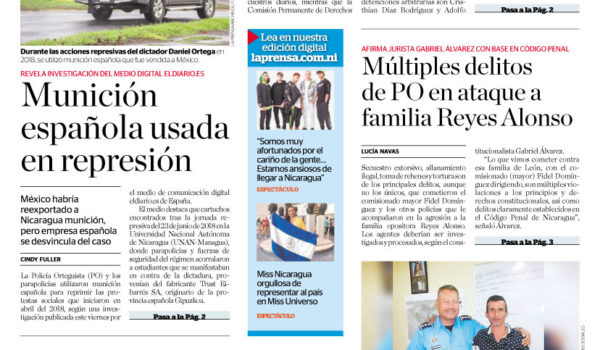 Portada impresa 30-11-2019
