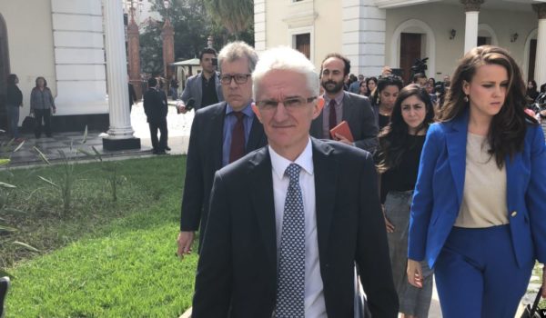Enviado de la ONU se reúne con Guaidó en Venezuela